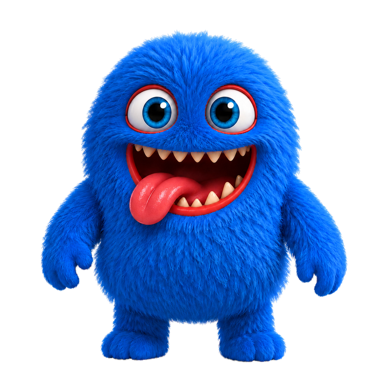 Blue, mascote da Bluemonster